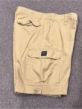 Express Men's Tan Cargo Shorts